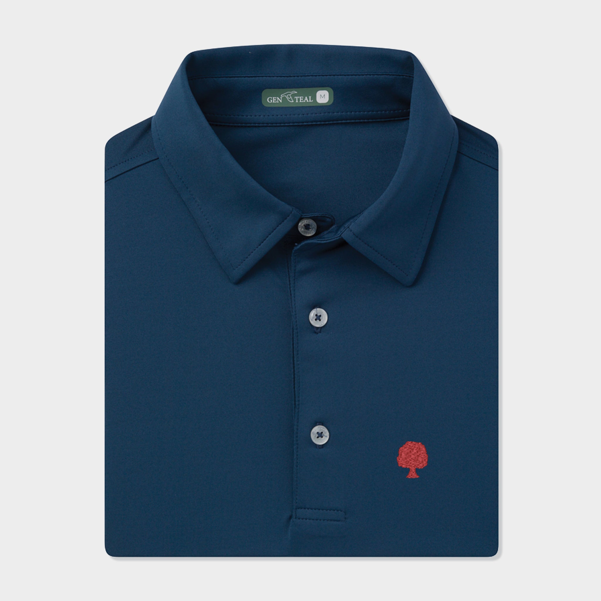 Grove Collective Solid Performance Polo-GenTeal Apparel