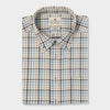 Blue and brown shirt by Genteal