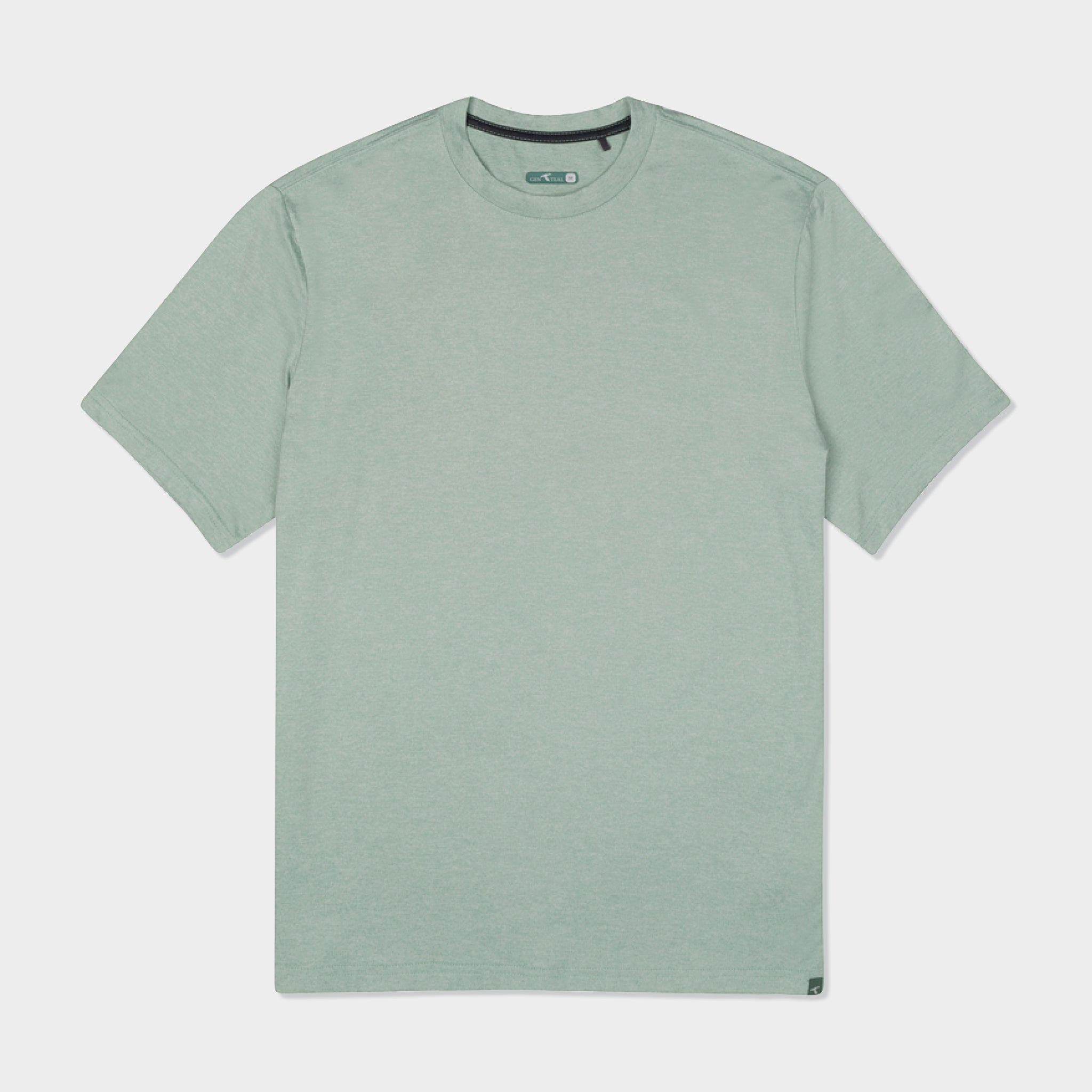 ns heathered green short sleeve t-shirt