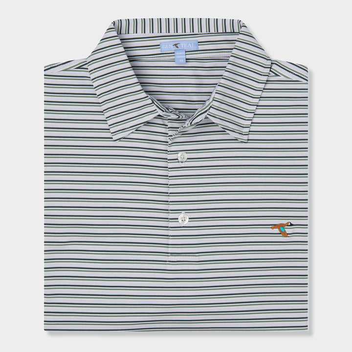 Green polo shirt by Genteal
