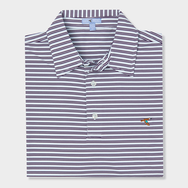 Purple and blue polo by Genteal