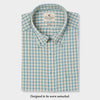 green plaid shirt by Genteal