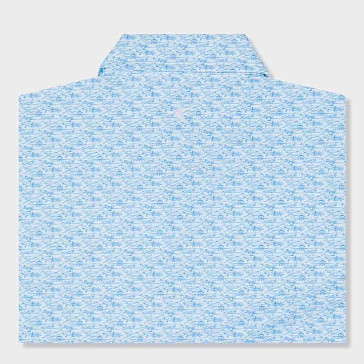 Blue polo by Genteal