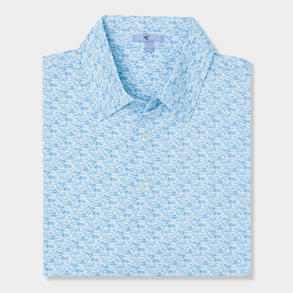 Blue polo by Genteal