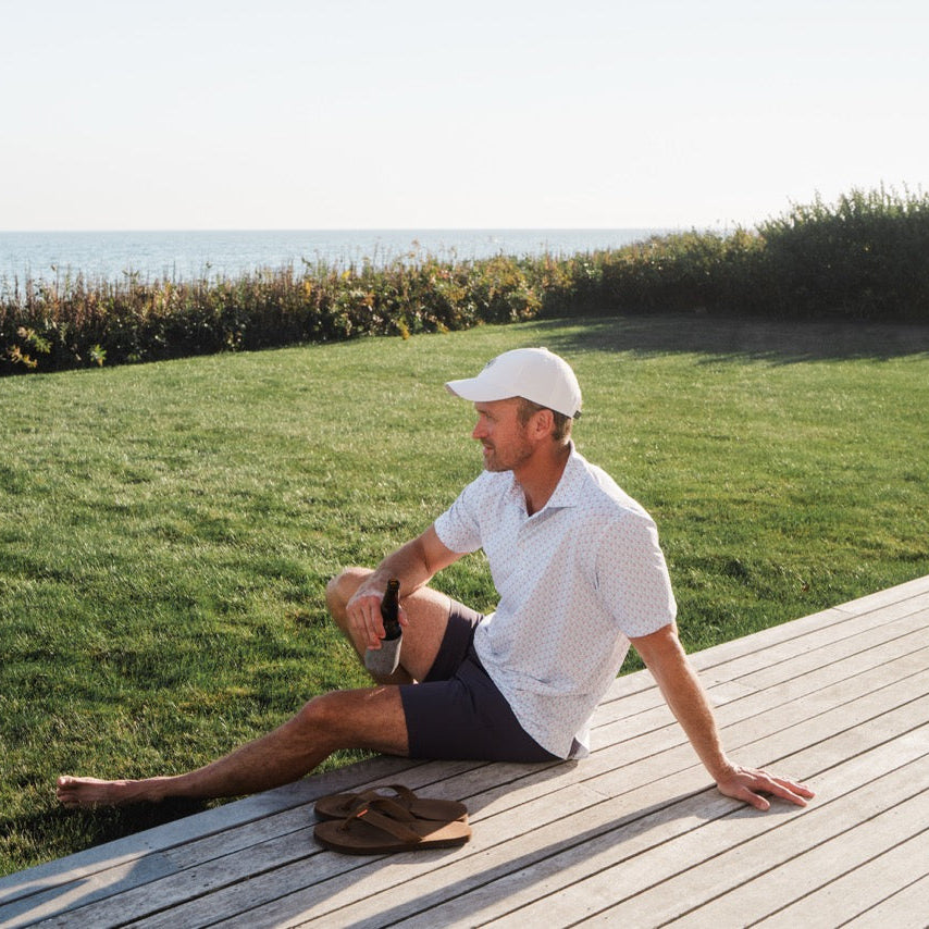 Fin Frenzy Printed Performance Polo