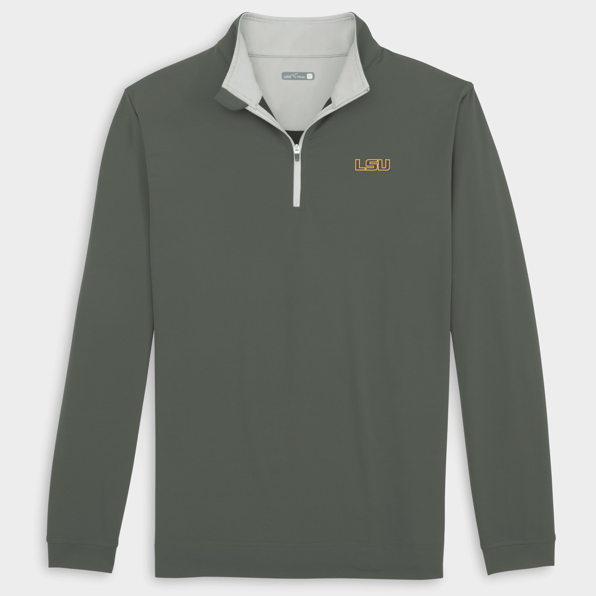 LSU Venture Performance Quarter-Zip-GenTeal Apparel