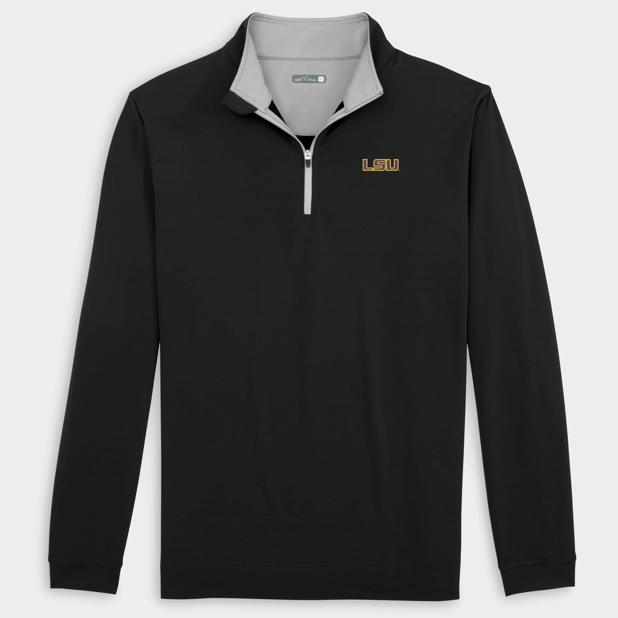 LSU Venture Performance Quarter-Zip-GenTeal Apparel