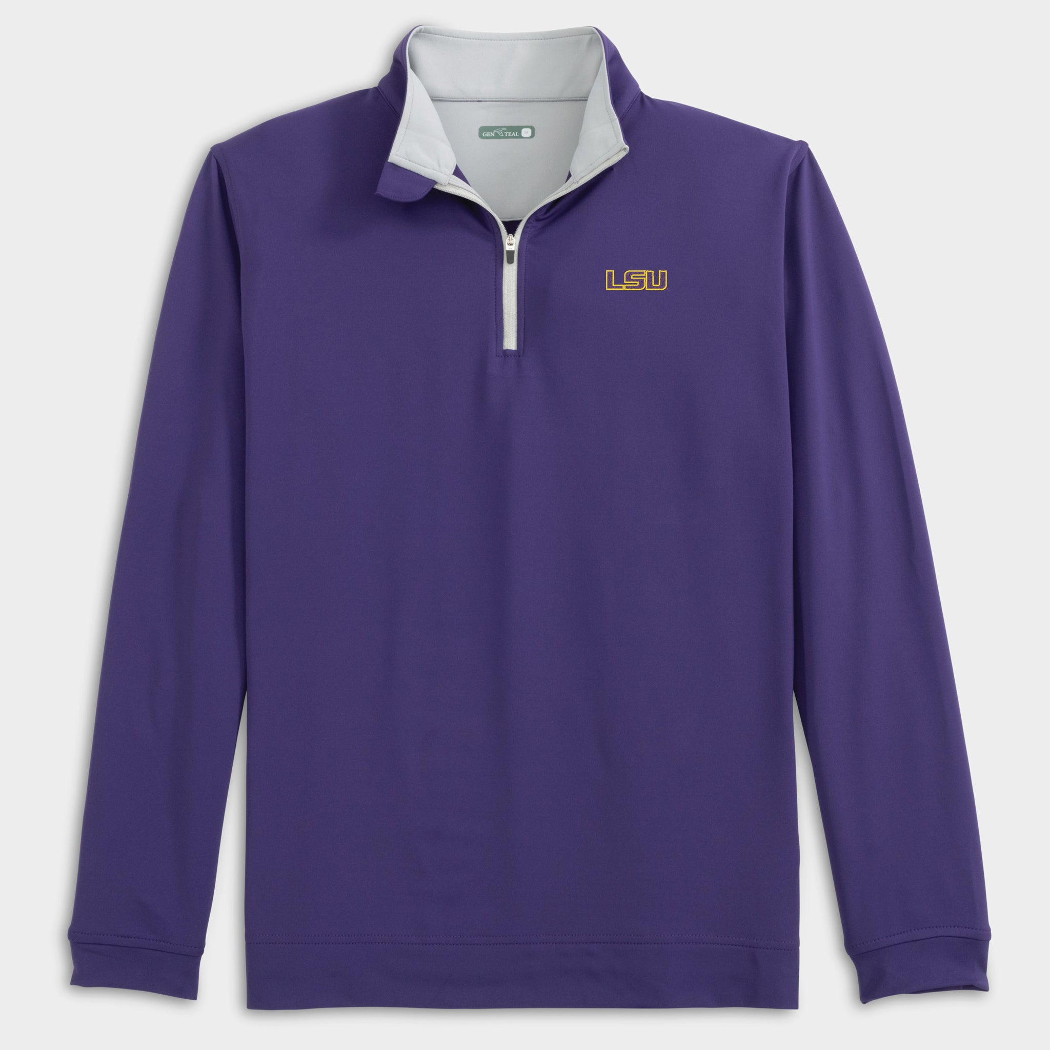 LSU Venture Performance Quarter-Zip-GenTeal Apparel