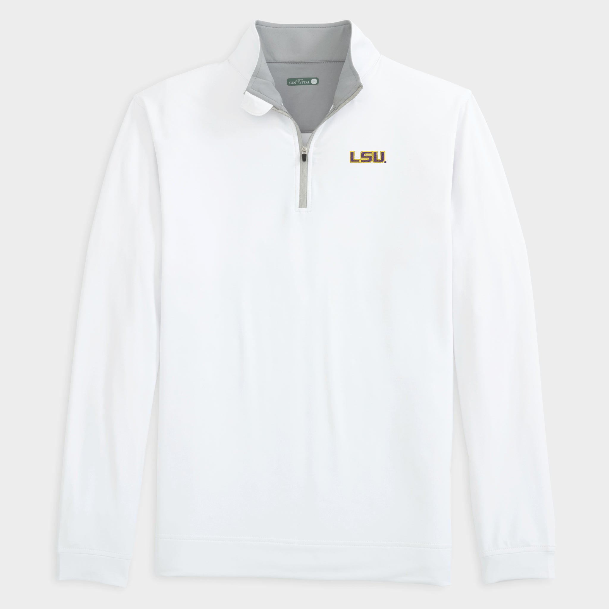 LSU Venture Performance Quarter-Zip-GenTeal Apparel