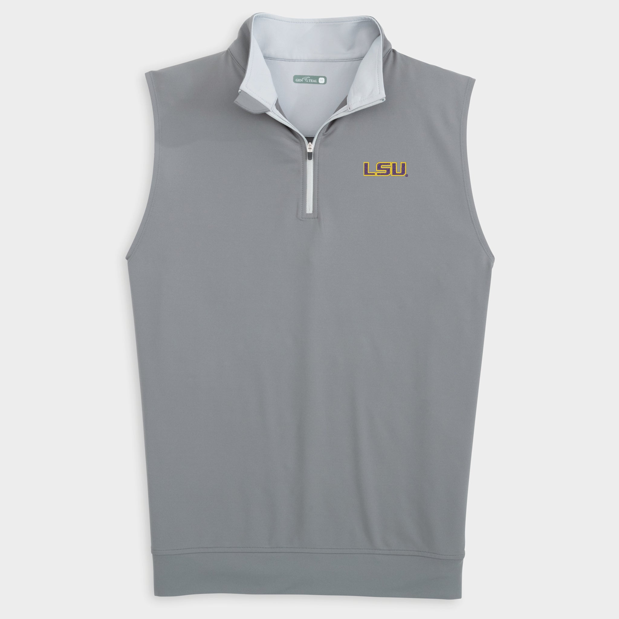 LSU Venture Performance Quarter-Zip Vest-GenTeal Apparel