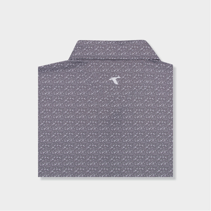 grey designed polo by Genteal