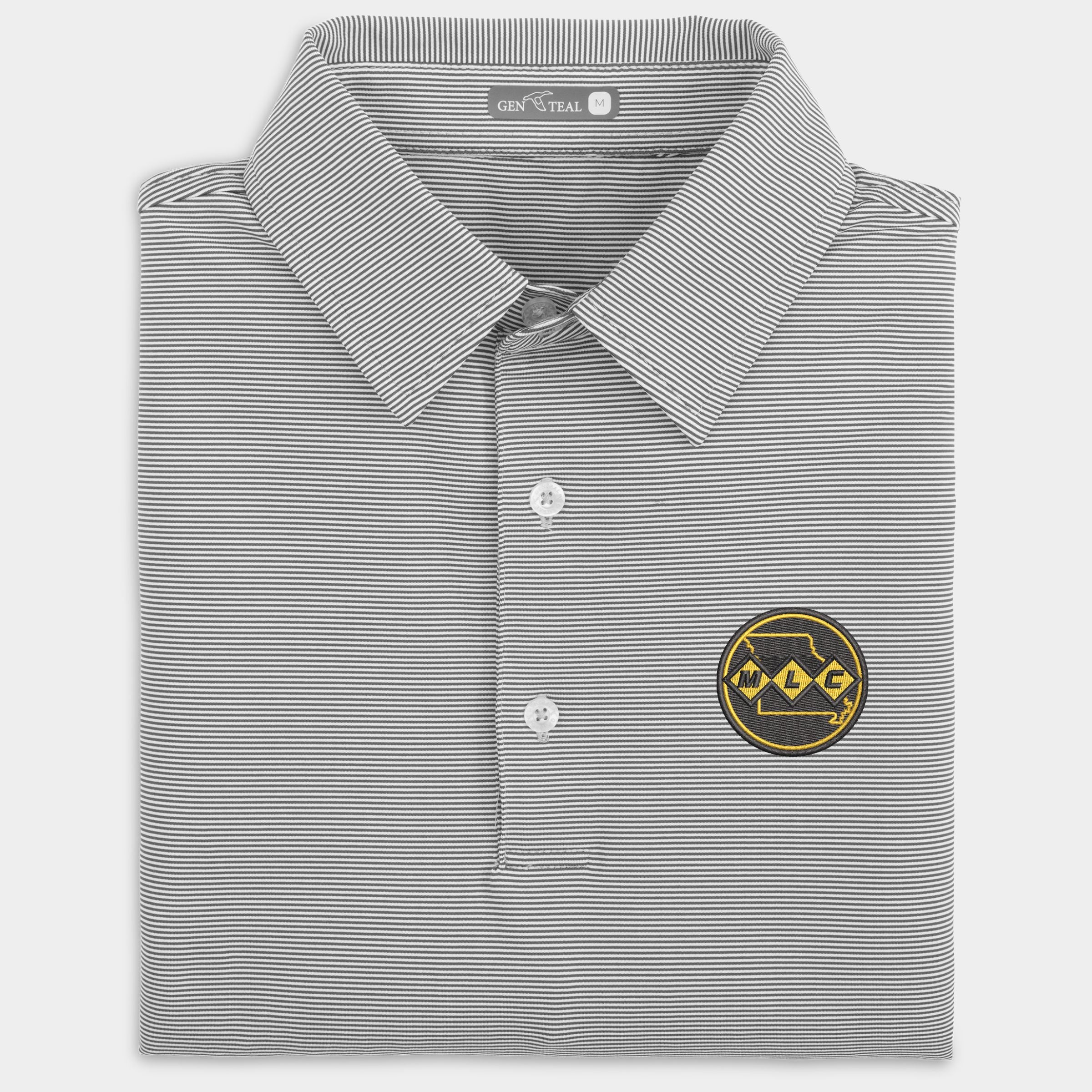 MLC Pinstripe Performance Polo