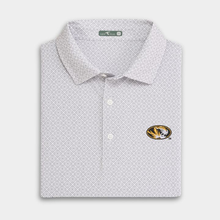 Missouri Diamonds Printed Performance Polo