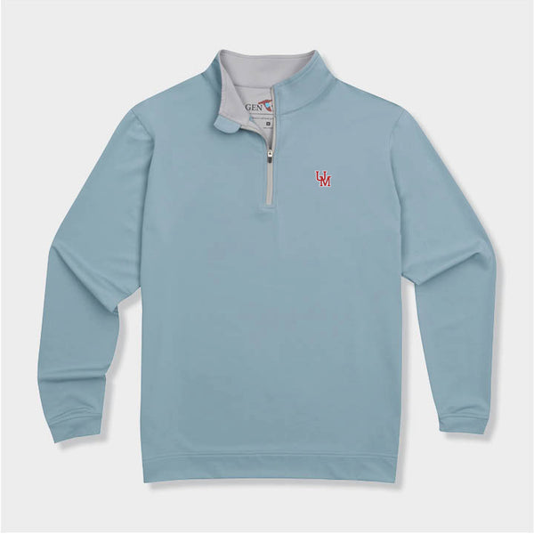blue quarter zip by Genteal