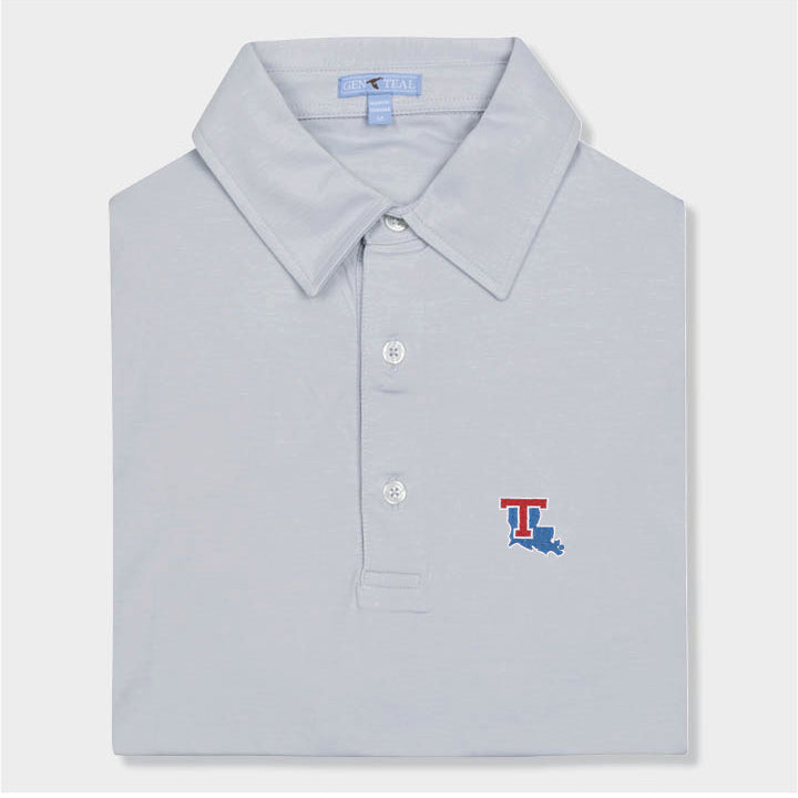 Louisiana Tech brrrº Heathered Performance Polo
