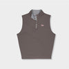 Troy Script Performance Quarter-Zip Vest