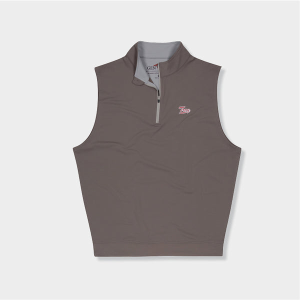 Troy Script Performance Quarter-Zip Vest