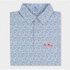 blue designed polo by Genteal