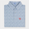 blue designed polo by Genteal