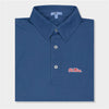 Blue baseball designed polo by Genteal