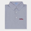 Blue and white baseball designed polo by Genteal