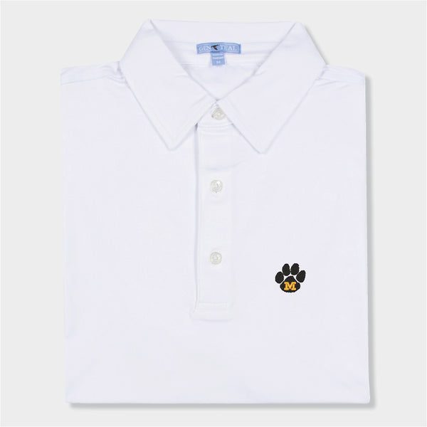 Missouri Paw Solid Performance Polo