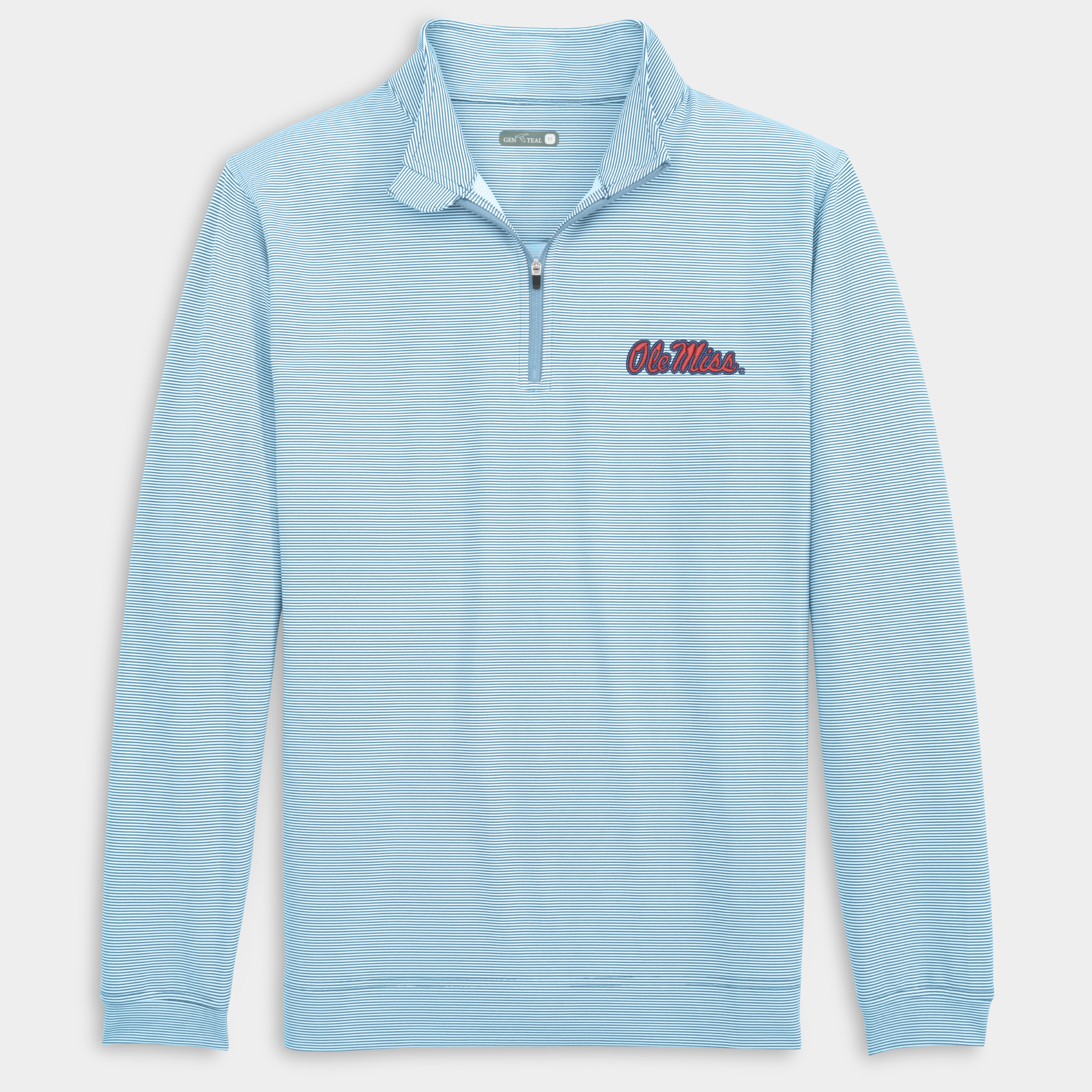 Ole Miss Pinstripe Venture Performance Quarter-Zip