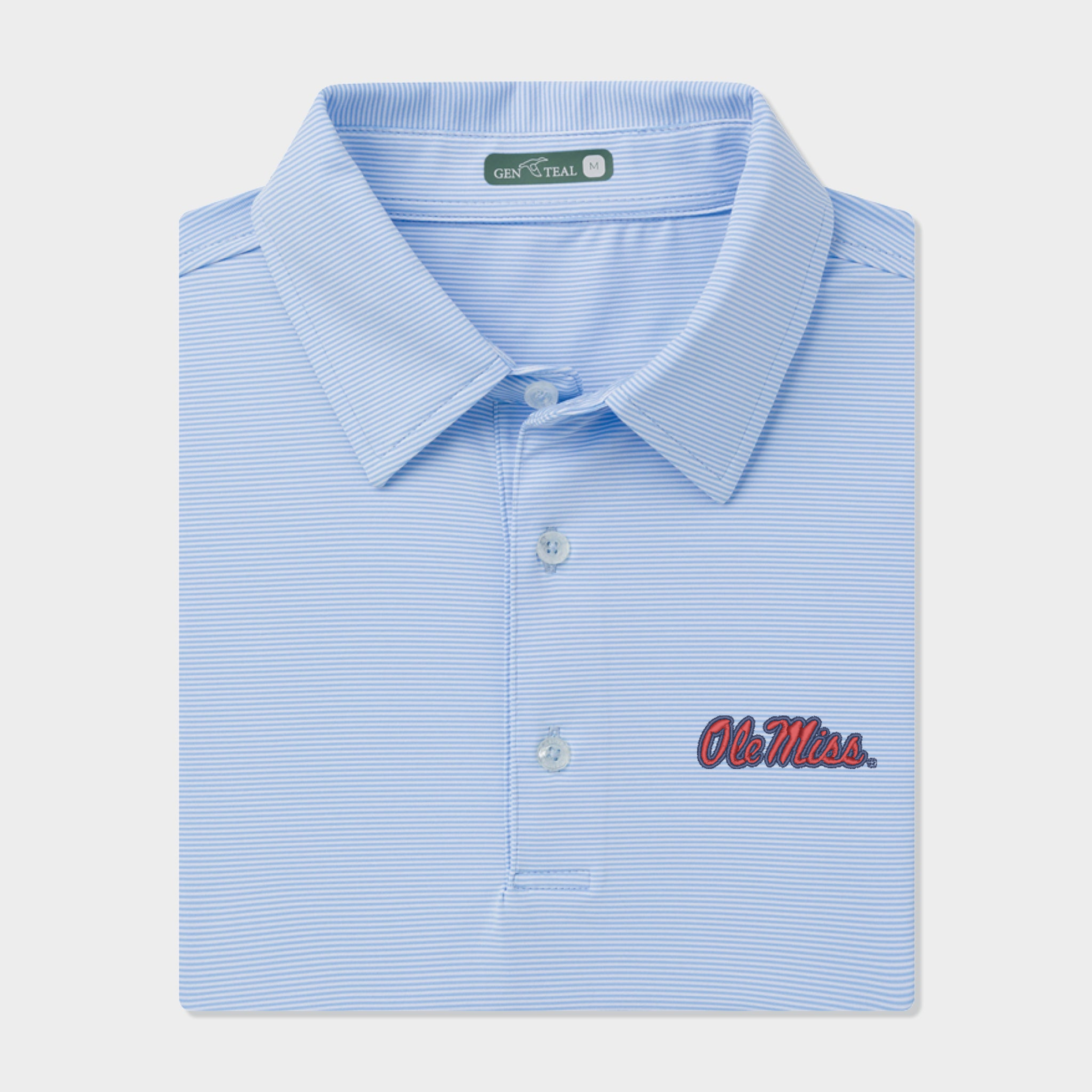 Ole Miss Pinstripe Performance Polo