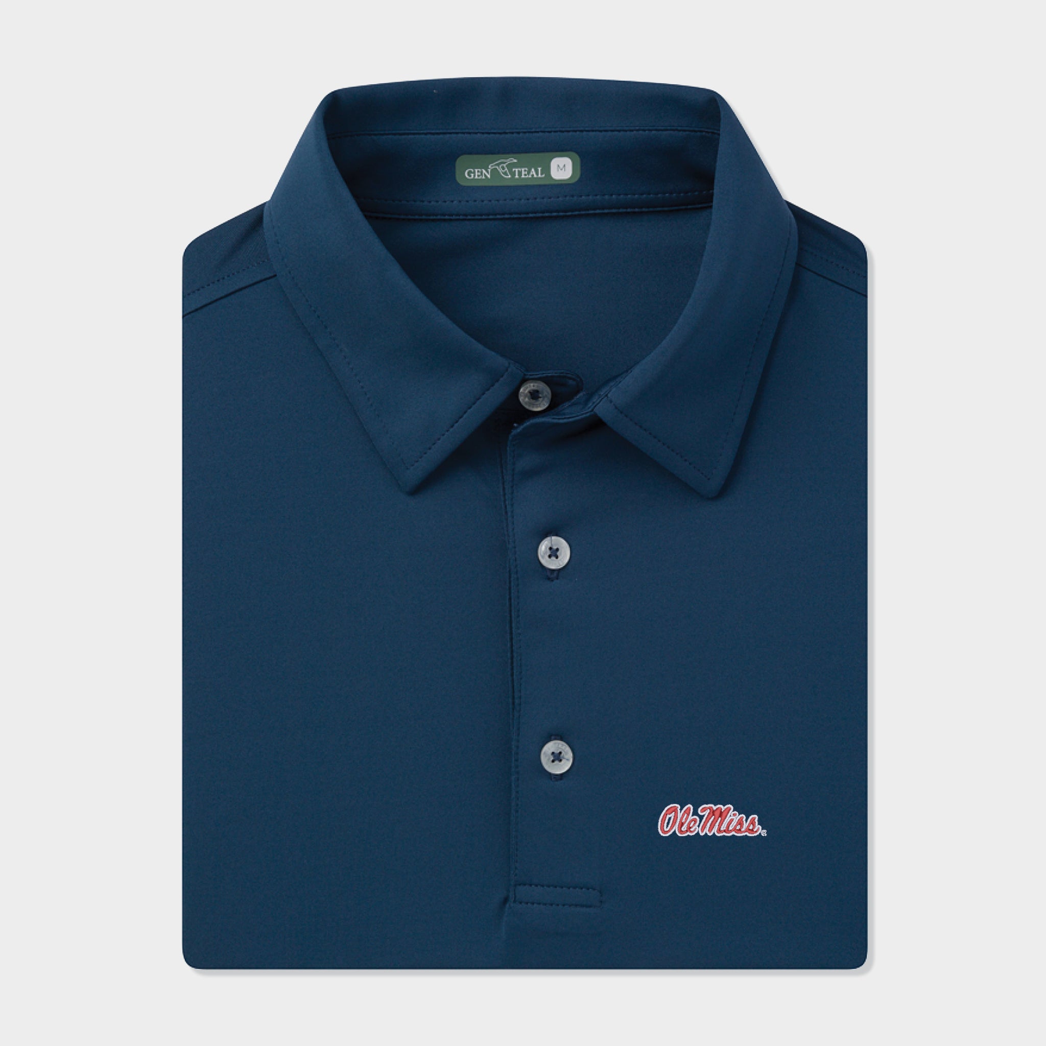 OIe Miss Solid Performance Polo