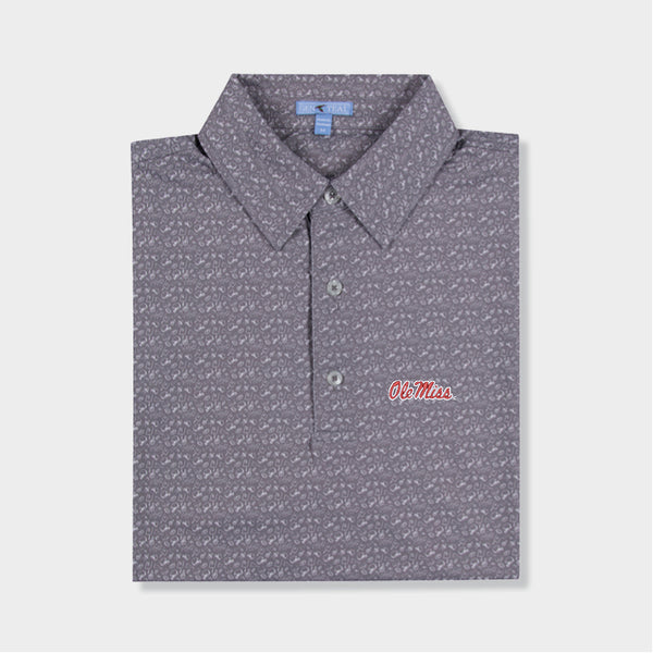 grey designed polo by Genteal