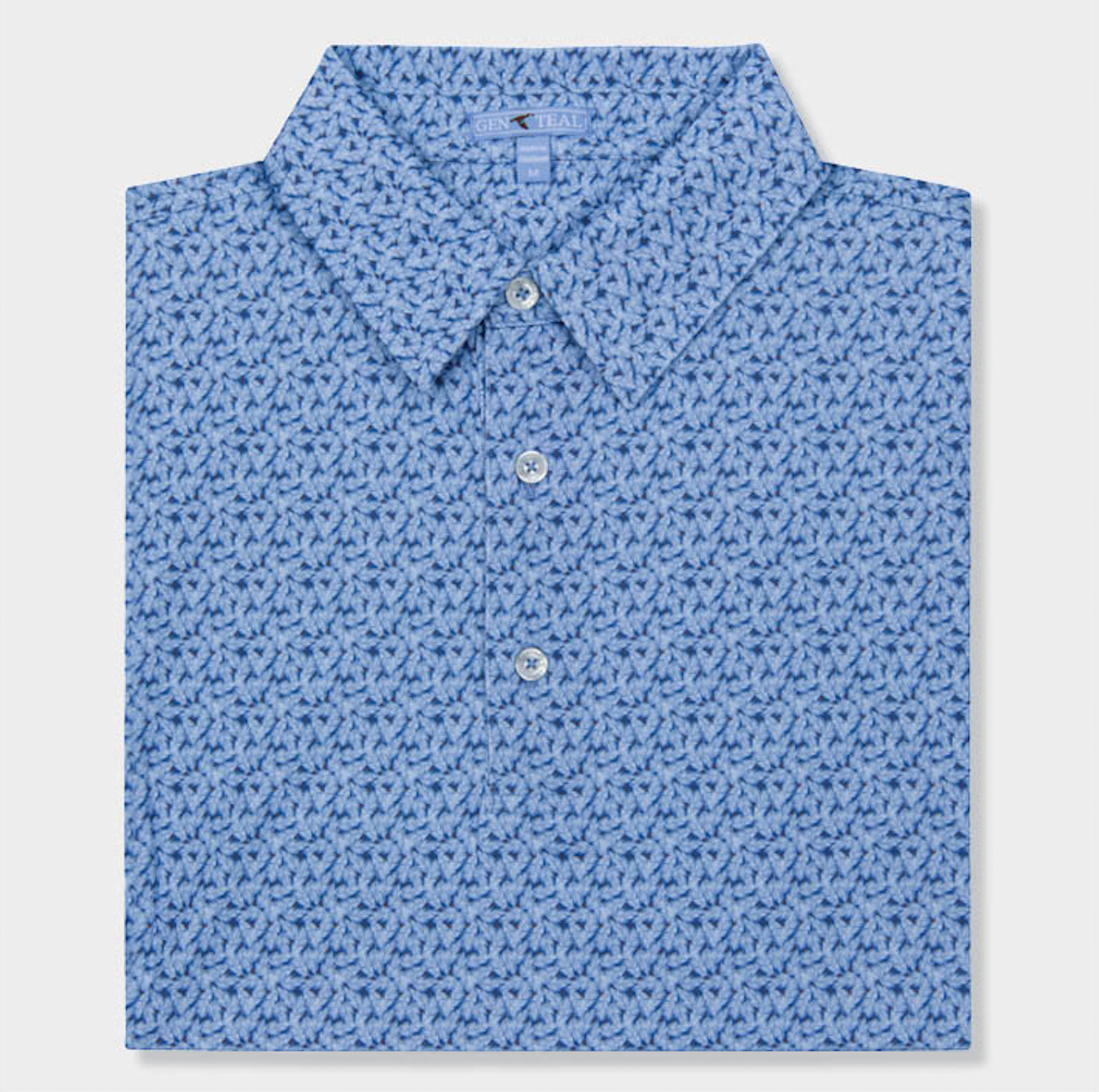 brrrº Blue Defenders Performance Polo