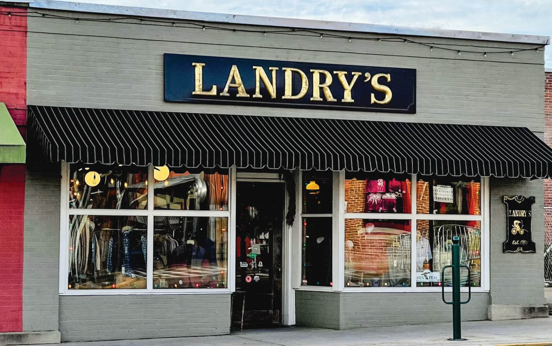 Front of Landry's store