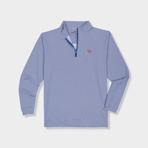 blue quarter zip by Genteal