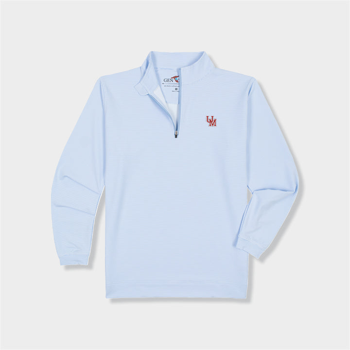 blue quarter zip by Genteal