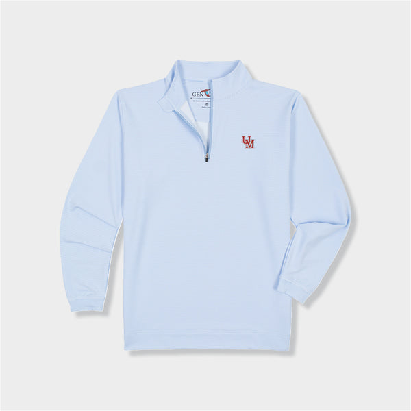 blue quarter zip by Genteal