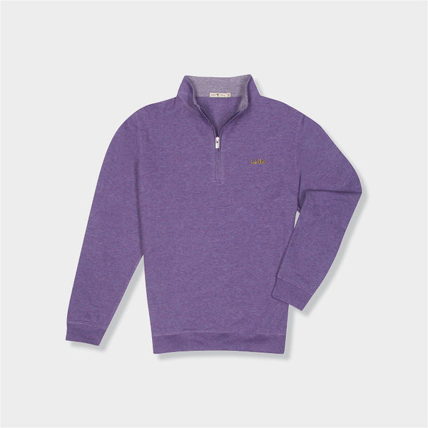 purple quarter zip by Genteal