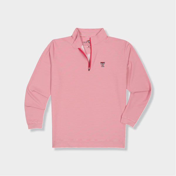 Texas Tech Pinstripe Performance Quarter Zip