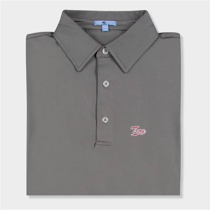 Troy Script Solid Performance Polo