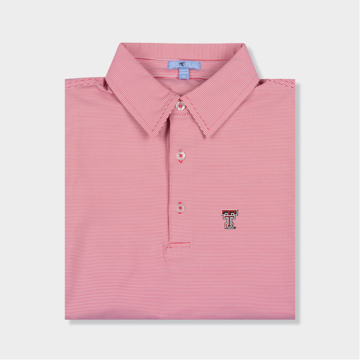 red striped polo by Genteal