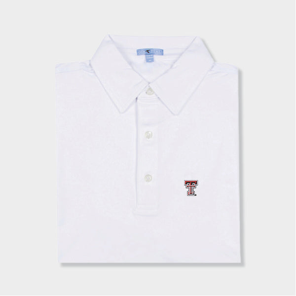 Texas Tech Solid Performance Polo
