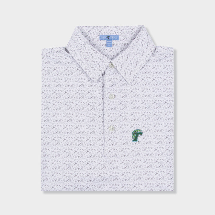 Tulane T Wave Tailgate brrrº Performance Polo