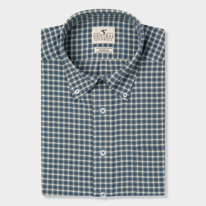 Blue sport shirt by Genteal