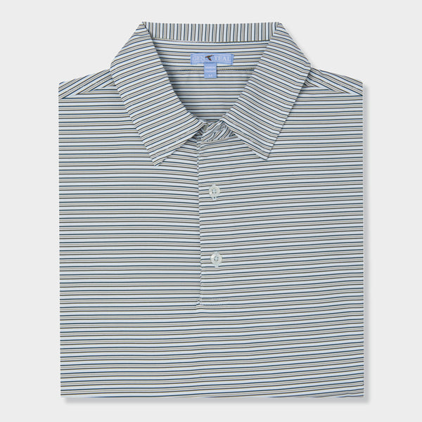 Green and grey polo by Genteal