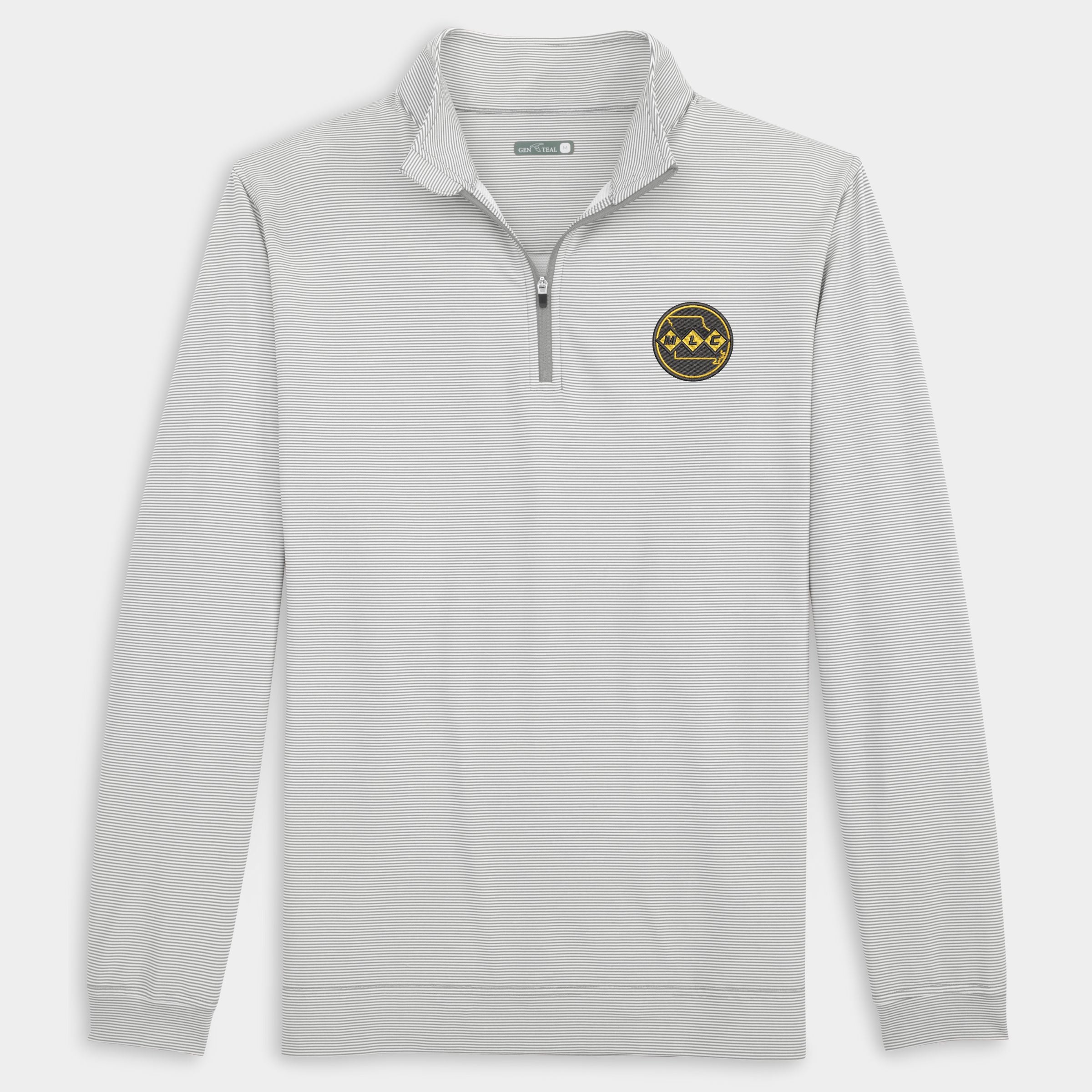 MLC Pinstripe Venture Performance Quarter-Zip
