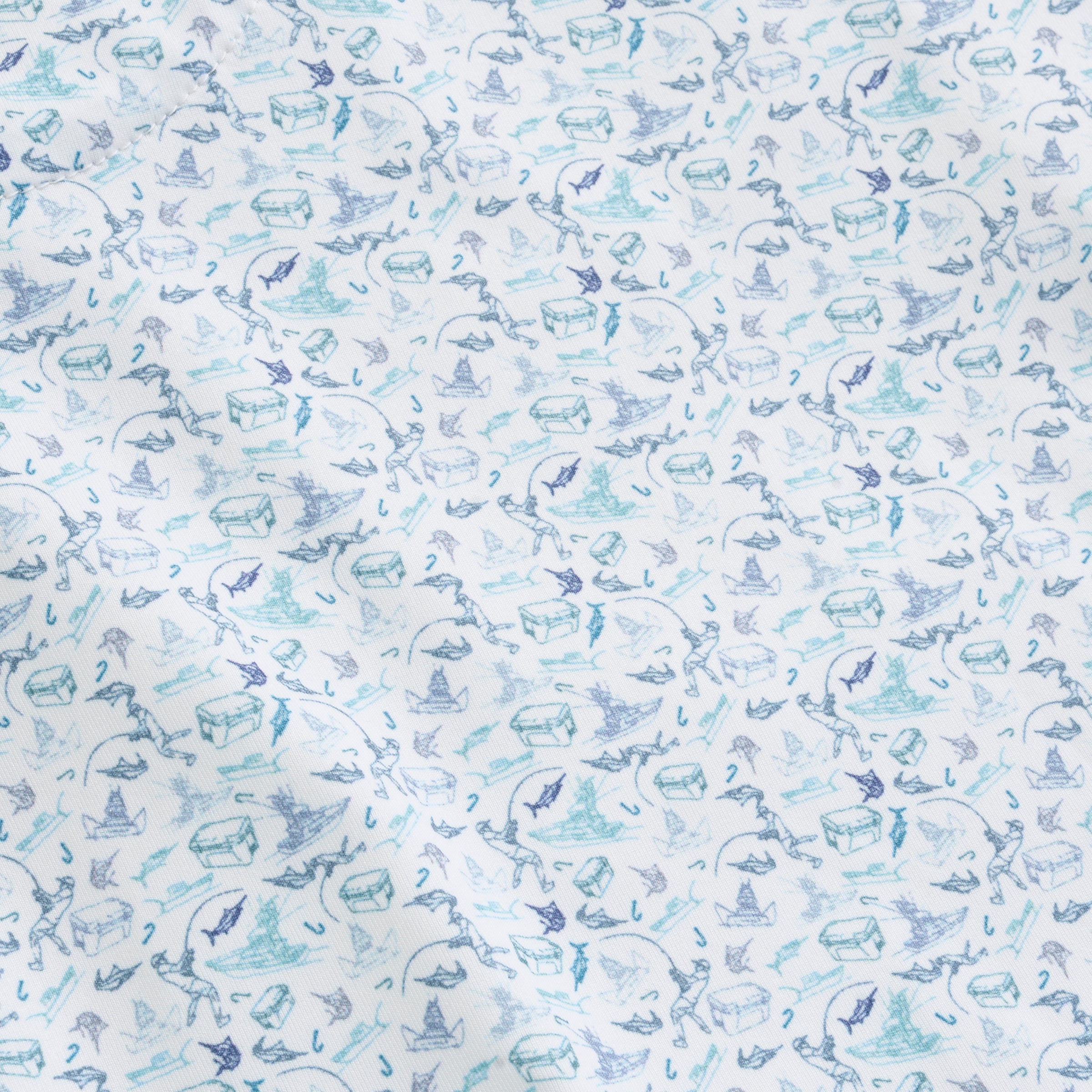 Off Shore Printed Performance Polo