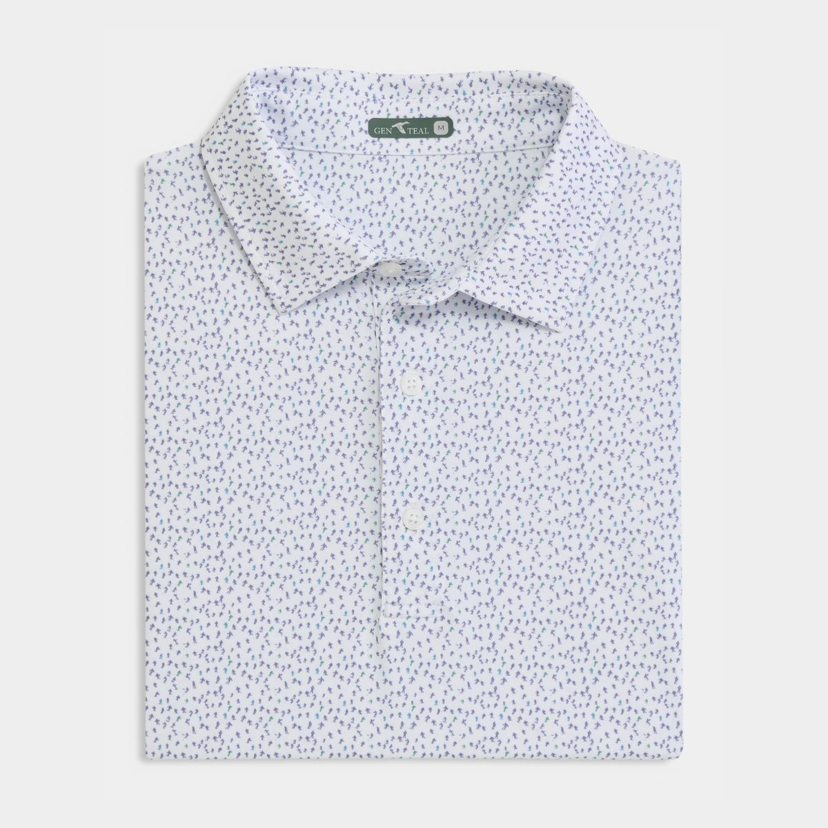 Snow Sprint Printed Performance Polo