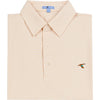 Wheat Pinstripe Performance Polo