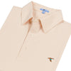 Wheat Pinstripe Performance Polo