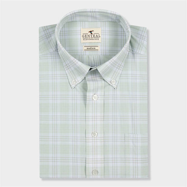 green plaid shirt by Genteal