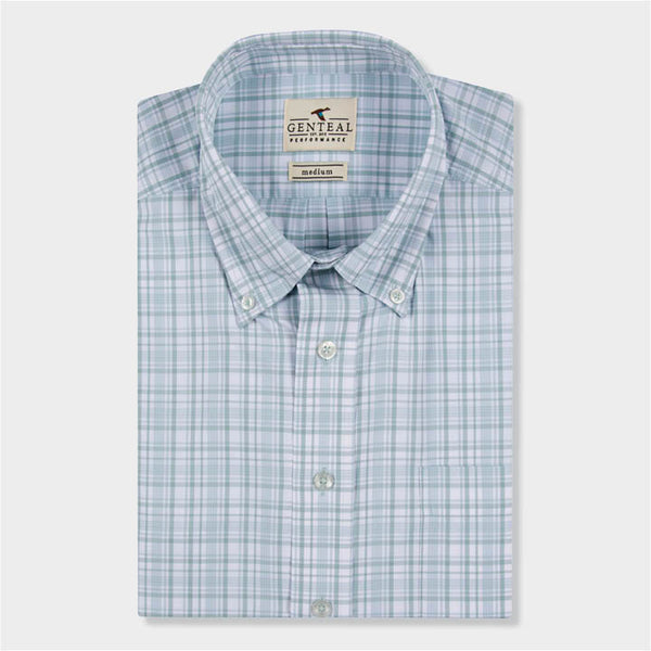 green plaid shirt by Genteal